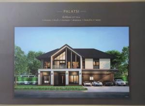 For SaleHouseNonthaburi, Bang Yai, Bangbuathong : Luxury detached house for sale, Boulevard Chengwattana2 project. (4 bedrooms, 5 bathrooms, area 111.8 sq m.) plus fully furnished Price 26.9 million baht