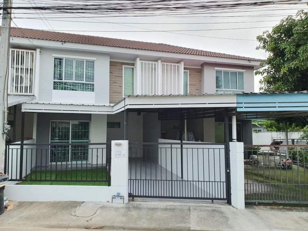 For SaleTownhouseVipawadee, Don Mueang, Lak Si : Baan Pruksa Ville 48 Behind 4 - Don Mueang quiet village The front of the house receives cool breezes. Monthly installments 12,000.