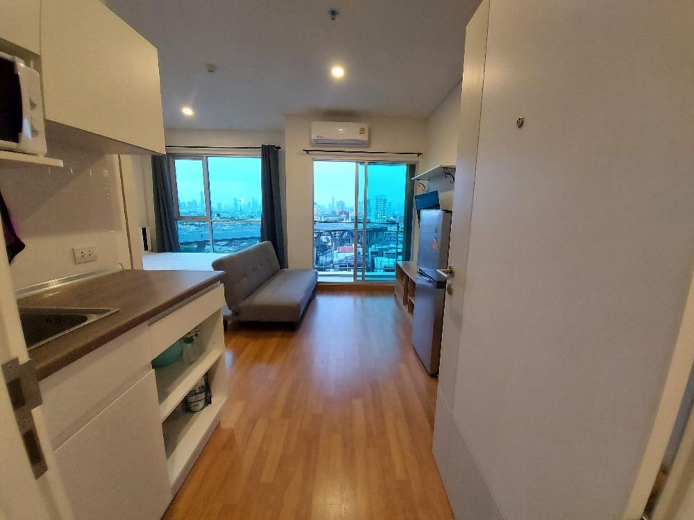 For RentCondoRama3 (Riverside),Satupadit : 📣 Available for rent Lumpini Place Condo Rama 3-Riverine, size 24.5 sq m., fully furnished with electrical appliances. No one stays, new room 8,000/month