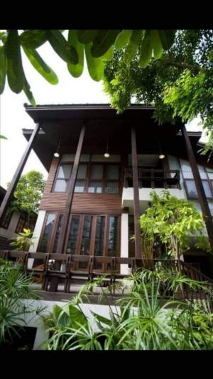 For SaleHouseRama9, Petchburi, RCA : Single house for sale in Soi Rama 9 #opposite The Nine #good location