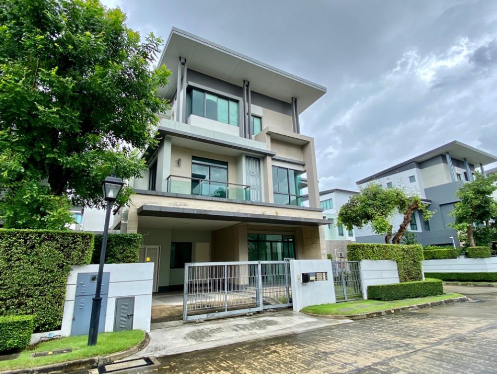 For SaleHouseKaset Nawamin,Ladplakao : House for sale Narasiri Topiary Nawamin-Ramintra, never been in, behind the corner, 56.1 square meters, 4 Bed 5 Bath