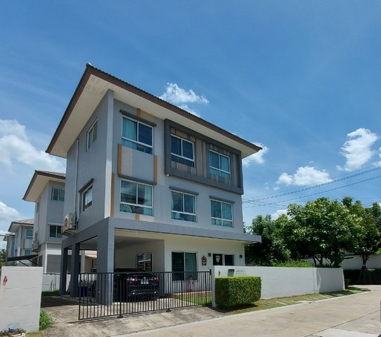 For SaleHouseNawamin, Ramindra : For sale detached house 3 storey  , behind the corner of Casa Grand, Casa Grand, Sukhaphiban 5 Sai Mai