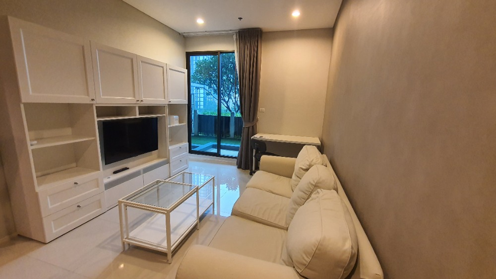 For RentCondoRama9, Petchburi, RCA : Villa Asoke  Next to MRT Phetchaburi 1 bedroom 60 sq.m.
