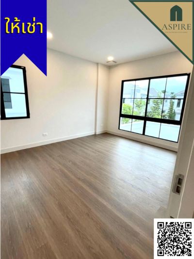 For RentHouseRama9, Petchburi, RCA : [For Rent] New Luxury 2-Storey Detached House, Nanthawan Rama 9-Krungthep Kreetha Project