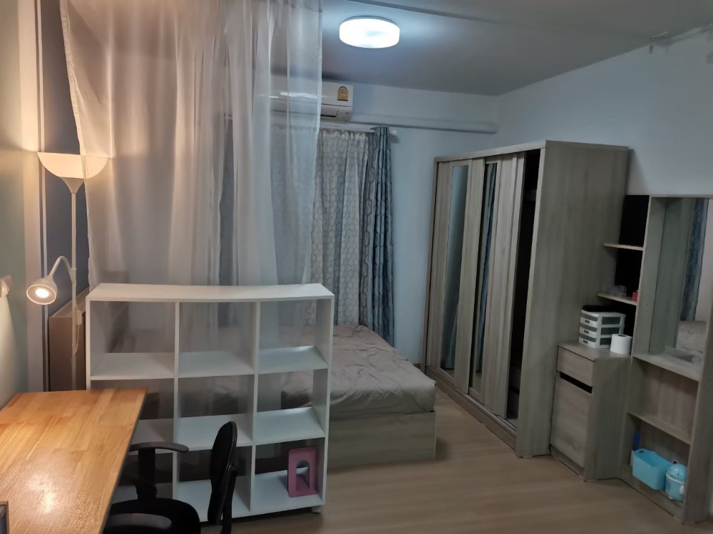 For SaleCondoPinklao, Charansanitwong : UNIO Charan 3 room for sale (28 sqm) Building C, 6th floor, kitchen block, building in front of the project, near MRT Tha Phra