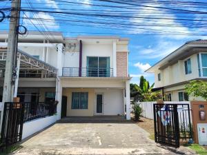 For RentTownhouseSamut Prakan,Samrong : *****For rent, Pruksa Town, Next Bangna Km.5, 2-storey townhome, fully furnished, ready to move in