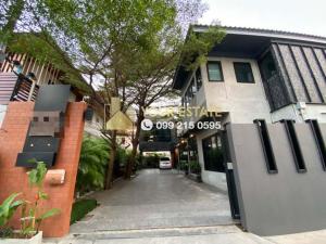For RentHome OfficeYothinpattana,CDC : Home office 2 buildings, 2 floors, resort style, with furniture for rent, Ramintra area. near the crystal Ekkamai-Ramintra