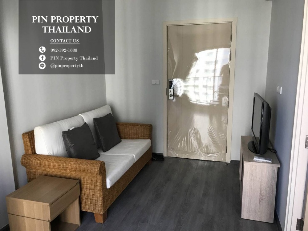 For RentCondoPattanakan, Srinakarin : ✦✦✦ R-00046 Condo for rent, Rich park @ tripple station, beautiful room, fully furnished, has a washing machine, call 092-392-1688 (Pui)