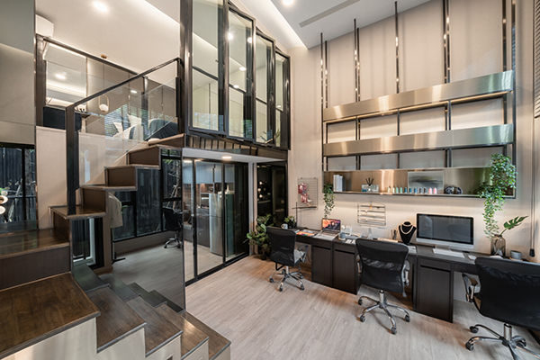 Sale DownCondoNawamin, Ramindra : Sale down payment (⚡ loss 🔥) Condo The Origin Plug & Play Ramintra, Duo Space room, E603 or E604 building, easy down payment, only 5,000 baht per month, no balloons.
