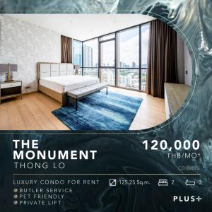 For RentCondoSukhumvit, Asoke, Thonglor : Discover the definition of luxury at The Monument Thonglor.
