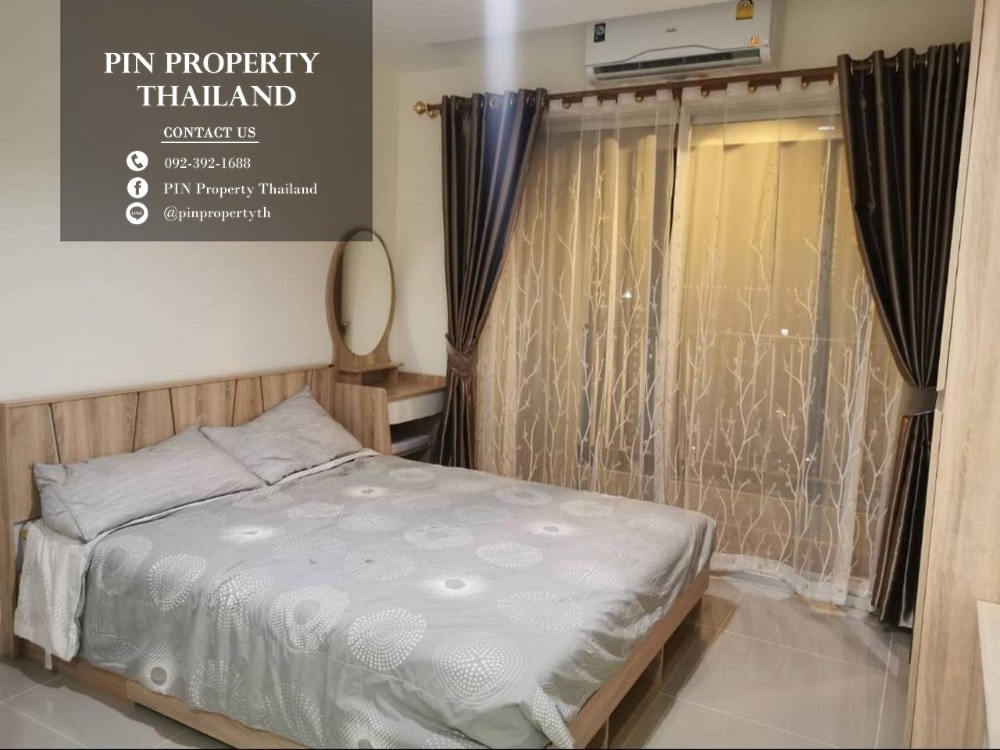 For RentCondoPattanakan, Srinakarin : ✦✦✦ R-00042 Condo for rent, Asakan Place Srinakarin, beautiful room, high view, fully furnished, call 092-392-1688 (Pui)