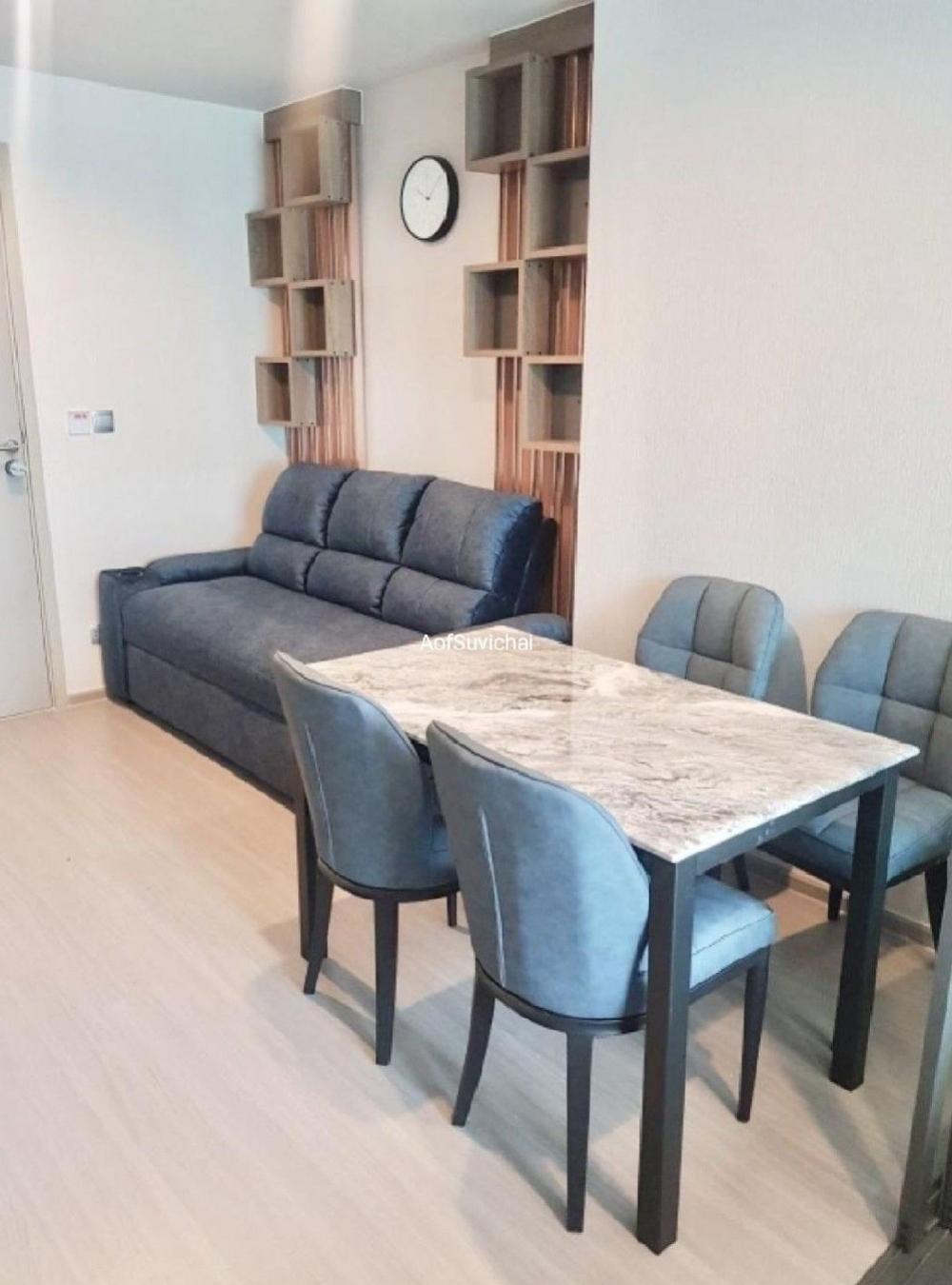 For RentCondoLadprao, Central Ladprao : Condo for rent Life Ladprao,💥east balcony💥, 2 Smart TV 55“, 6 feet bed, next to the department store, next to BTSSize 35.5 sq.m., Building B, Floor 40+💰 Rental price 19,000 baht / month