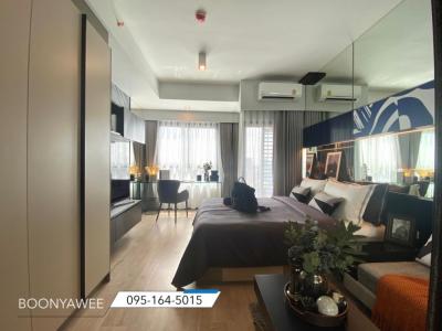 Sale DownCondoRama9, Petchburi, RCA : 🔥Selling down payment, very cheap, IDEO Rama 9-Asoke 𝙎𝙩𝙪𝙙𝙞𝙤 𝟮𝟱.𝟱 𝙨𝙦𝙢 𝟯.𝟭𝟵𝙈Discount before opening the building!!️ Ready to move in at the end of the year.