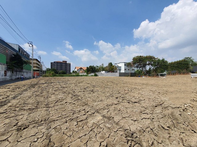 For RentLandBangna, Bearing, Lasalle : LS229 Land for rent with an area of ​​​​1 rai in the bearing area, already filled, good location, suitable for a community mall.