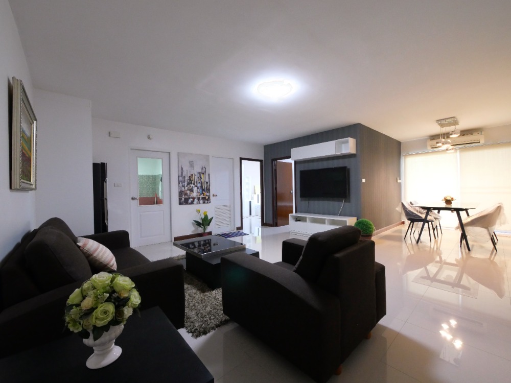 For SaleCondoRama3 (Riverside),Satupadit : New Fully Renovated SV City Condo Rama III for Sales 2 Bedrooms 75 sqm. River View