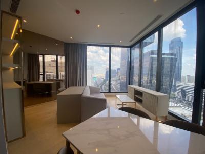 For RentCondoRama9, Petchburi, RCA : AT088_H ASHTON ASOKE RAMA 9, the largest room and the best view of the project, decorated in modern luxury style
