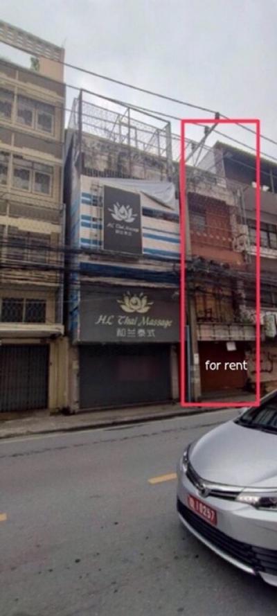 For RentShophouseSukhumvit, Asoke, Thonglor : Commercial building for rent, Sukhumvit 22 (2 booths), good location, can be penetrated in many ways.