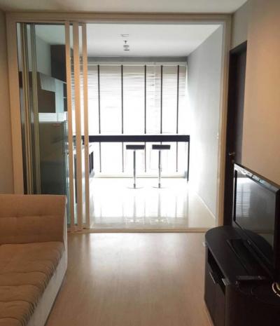 For RentCondoOnnut, Udomsuk : RT108_H RHYTHM SUKHUMVIT 44/1 new room, clean, garden view, unblocked view, complete, ready to move in.