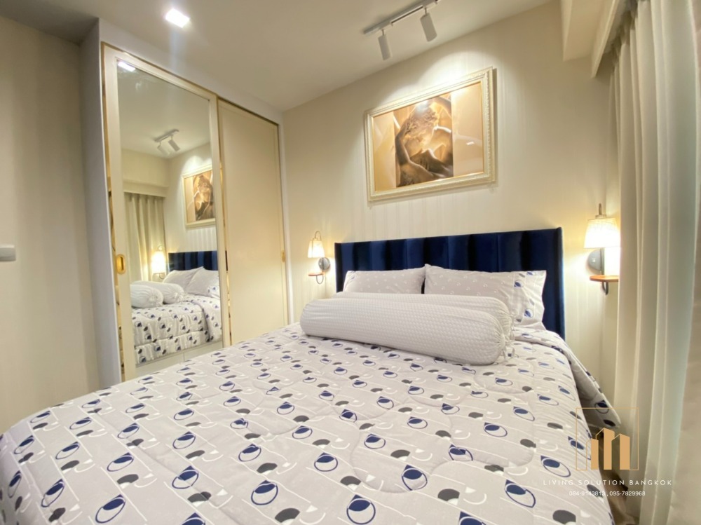 For RentCondoLadprao, Central Ladprao : NEW ROOM 🍃 1BED Corner 37 SQM // 25,000 บาท ☎️084-9143813