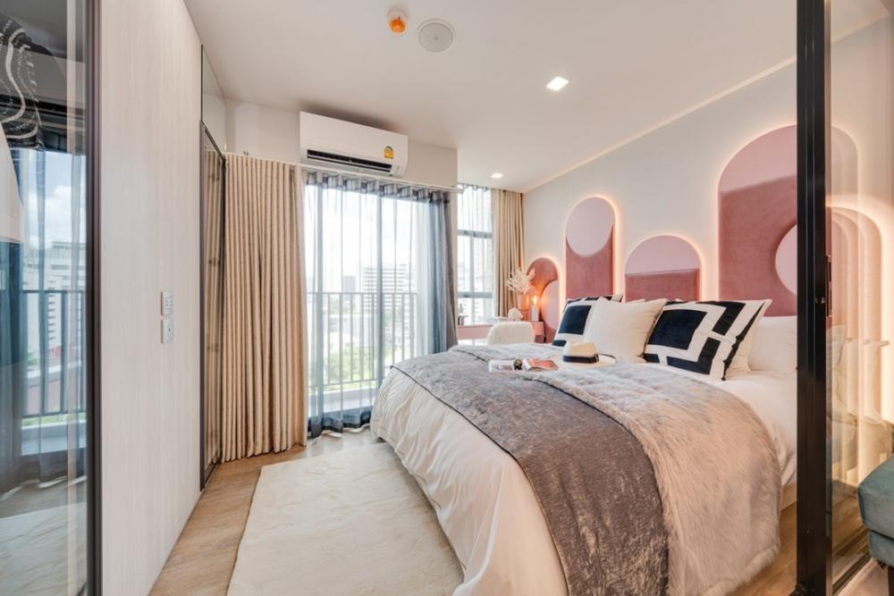 For SaleCondoRatchadapisek, Huaikwang, Suttisan : Down payment 0, installments cheaper than renting 6,225 Quick loss sale, special price, only one room By Sale project call 0946503223