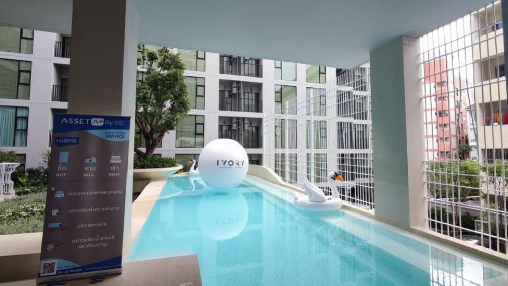 For SaleCondoRatchadapisek, Huaikwang, Suttisan : Selling at a loss, free 0 baht down payment, very cheap installments, 6,000/month, cheaper than renting a new room from the project.