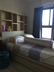 For RentCondoRattanathibet, Sanambinna : For rent, Plum Condo, Central Station, Phase 1, 25th floor, size 26 sqm, 1 bedroom, fully furnished, good view, beautiful new room, minimal decoration