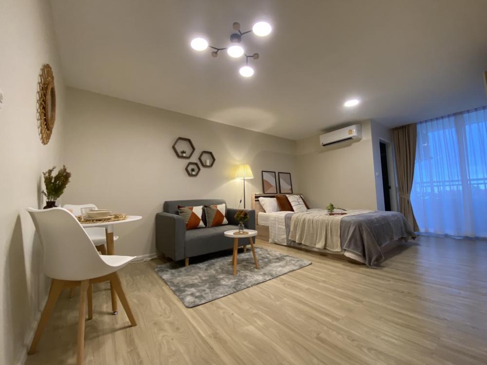 For SaleCondoRatchadapisek, Huaikwang, Suttisan : ✅ Selling cheap condo Ratchada city 18 (Ratchada City 18), gem building, 6th floor, size 29 sq.m., studio type, price 1,459,000 baht, fully furnished, ready to move in.