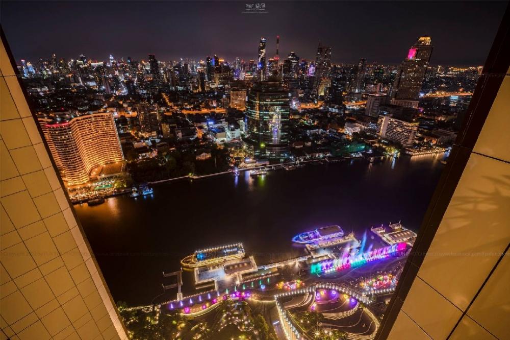 For SaleCondoWongwianyai, Charoennakor : **For sale with tenant, Magnolias Waterfront ICONSIAM Condo** 2 bedrooms, 2 bathrooms, 40th floor, area 112 sq m., price 45,980,000.-