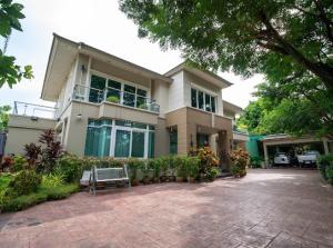 ขายบ้านมหาชัย สมุทรสาคร : คุ้มมาก!!! ขายบ้านเดี่ยวหลังใหญ่ โครงการ Greenery N’Joy Living พระราม 2 (ณุศาศิริ) สภาพใหม่มาก บรรยากาศเงียบสงบ ทำเลเป็นส่วนตัวมาก!! ขนาด 178.1 ตารางวา