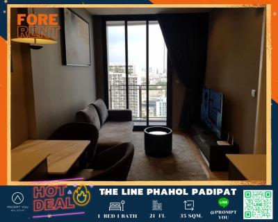 For RentCondoSapankwai,Jatujak : 🔥The Line Phahol-Pradipat🔥 Beautiful room, high floor, special price // ask for more information LineOfficial:@Promptyou