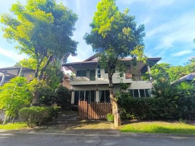 For SaleHouseSamut Prakan,Samrong : BS486 House for sale, Prime Nature Villa Village, PRIME NATURE VILLA, detached house, Prime Nature Villa, Sukhaphiban 2 Road.