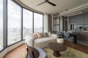 For RentCondoSukhumvit, Asoke, Thonglor : Ideo Q Sukhumvit 36 for rent, 2 bedrooms, corner room, high floor, beautiful view, both river view and city view 😍