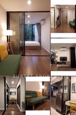 For RentCondoRatchadapisek, Huaikwang, Suttisan : THE ORIGIN Ladprao 23 (looking for tenants) 1BEDROOM ready to move in (welcome to negotiate)