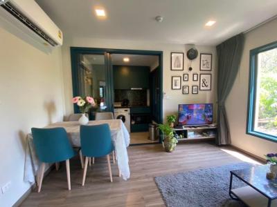 For RentCondoOnnut, Udomsuk : TB040_H THE BASE SUKUMVIT 50 beautiful rooms, wide rooms, fully furnished, ready to move in, good atmosphere