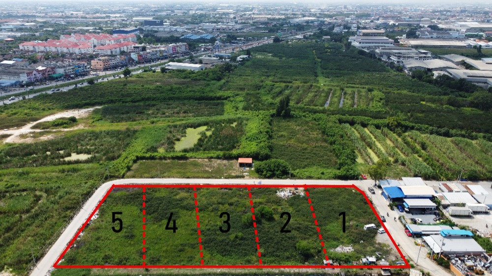 For SaleLandNakhon Pathom, Phutthamonthon, Salaya : Beautiful land for sale, good location in Sampran, Nakhon Pathom, suitable for market, apartment, dormitory or housing project.