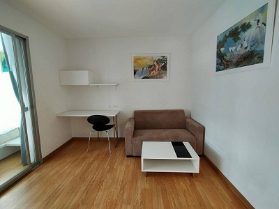 For RentCondoPinklao, Charansanitwong : Condo for rent The Trust residence (Pinklao) 1 bedroom large room 33 sq m. 16th floor. Good quality room, ready to stay. Call 094-6245941