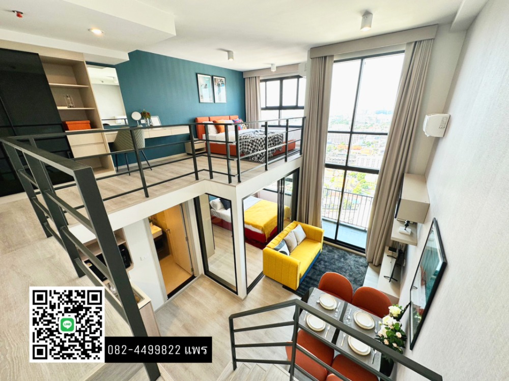 ขายคอนโดปิ่นเกล้า จรัญสนิทวงศ์ : 1 ห้องนอน ไฮบริด พื้นที่ 48 ตร.ม ราคา 4.85 ล้านบาท✨#พร้อมอยู่ #พร้อมปล่อยเช่า 📲 082-4499822 แพร 🆔LINE: cnd6556