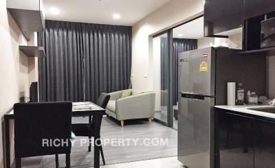 For RentCondoWongwianyai, Charoennakor : (For Rent) The Rich Sathorn-Taksin (The Rich Sathon-Taksin) / ready to move in, good view, has a washing machine