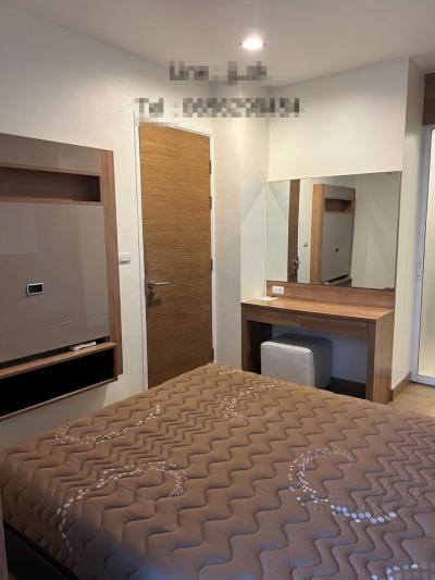 For RentCondoOnnut, Udomsuk : Condo for rent, Rhythm Sukhumvit 50 (On Nut), ready to move in. Easy access to many routes, near BTS On Nut Station and near the expressway (Ramintra - At Narong).