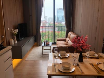 For RentCondoSukhumvit, Asoke, Thonglor : Noble Be19 for rent 💥 beautiful decorated room facing north View of Wattana School 😍