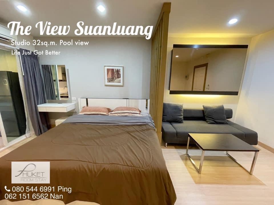 For RentCondoPhuket,Patong,Rawai Beach : The View Suan Luang Condo THE VIEW near Thai Hua Central School, ready to move in 2 Oct 65
