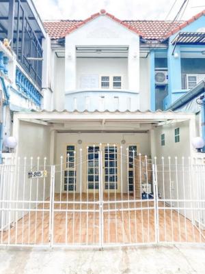 For SaleTownhousePathum Thani,Rangsit, Thammasat : ✅ Townhome for sale, very beautiful Cattleya Ville Village, Khlong 4, Soi Lam Luk Ka 49, 2-storey type, area 16 sq m., 2 bedrooms, 2 bathrooms, special price 1,690,000 baht (transfer fee 50/50) using good quality materials.