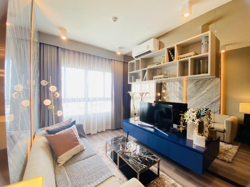 For SaleCondoRama9, Petchburi, RCA : Ideo Rama 9 - Asoke 🌈 2 bedrooms, area 52.77 Sqm.💥 Special promotion, 1 million discount, project room, out of reservation, 1nd hand, only 8,590,000 million baht*
