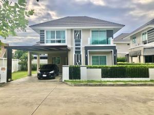 For RentHouseChiang Mai : A4MG1968 -Two-story detached house for rent with 3 bedrooms and 3 bathrooms. -The Area Space in 70 sq.w.