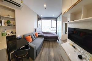 For RentCondoRama9, Petchburi, RCA : Ideo Mobi Asoke for rent, beautiful room, high floor, next to MRT🔥