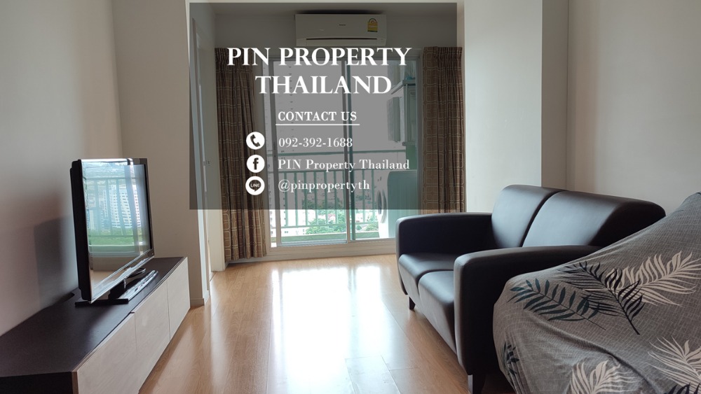 ให้เช่าคอนโดพัฒนาการ ศรีนครินทร์ : ✦✦✦ R-00170 Condo for rent, Lumpini Place Srinakarin - Huamark, beautiful room, high view, fully furnished, has a washing machine, call 092-392-1688