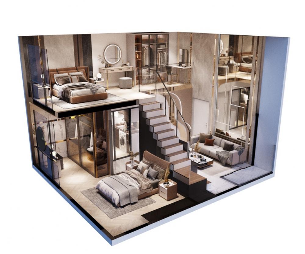 ขายคอนโดปิ่นเกล้า จรัญสนิทวงศ์ : Two-storey condo, Duo space, Thonburi area