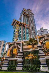 For SaleCondoPattaya, Bangsaen, Chonburi : Condo for sale, The Riviera Monaco Pattaya, starting price 2.48 million baht.