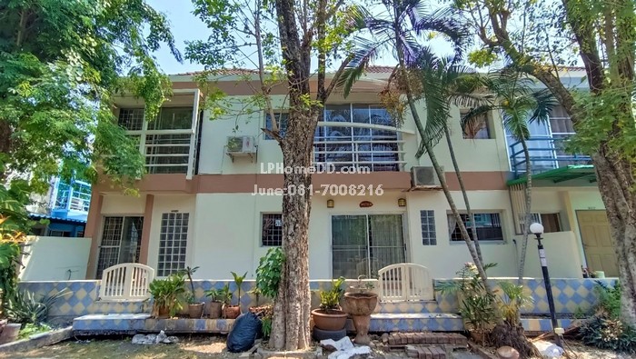 For RentTownhouseSamut Prakan,Samrong : For rent, Noble Park Bang Phli, 2-storey townhouse, big house, lots of usable space, beautiful, ready to move in, fully furnished, convenient transportation, near Huachiew Chalermprakiet University Suvarnabhumi Airport