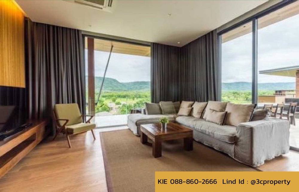 For SaleCondoKorat KhaoYai Pak Chong : Penthouse Khao Yai : Atta Lakeside Resort Suite (the room has never been rented)